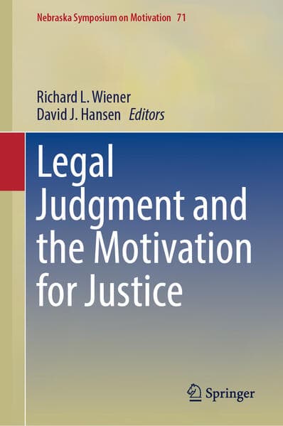Legal Judgment and the Motivation for Justice