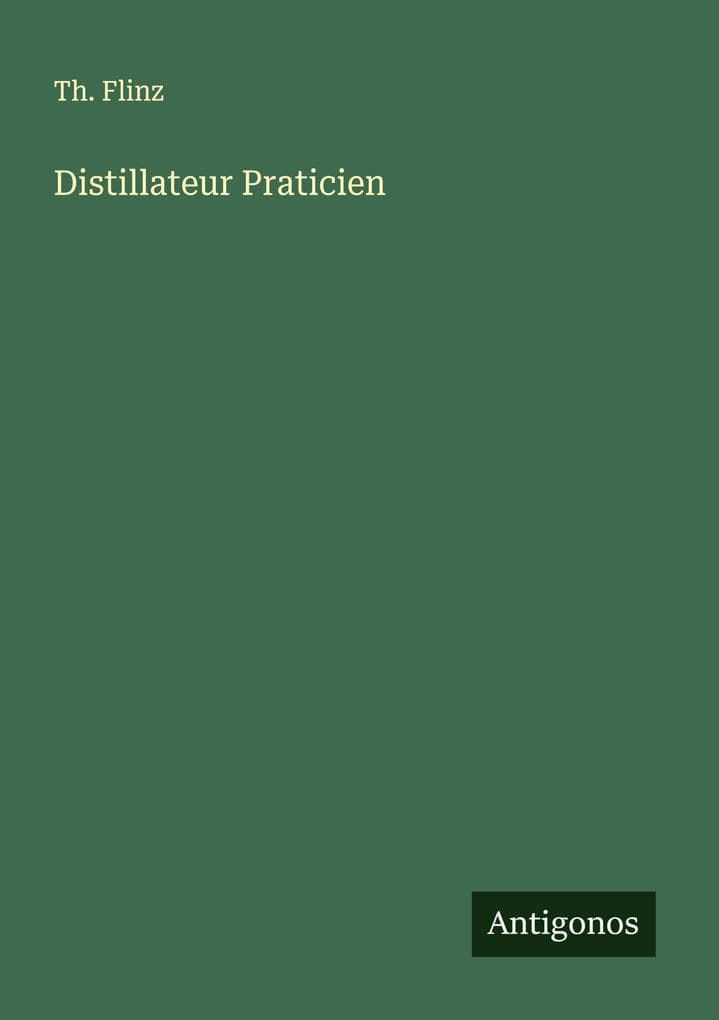 Distillateur Praticien