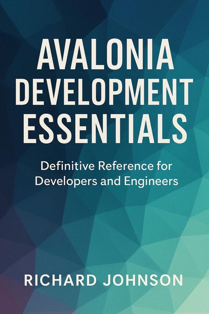 Avalonia Development Essentials