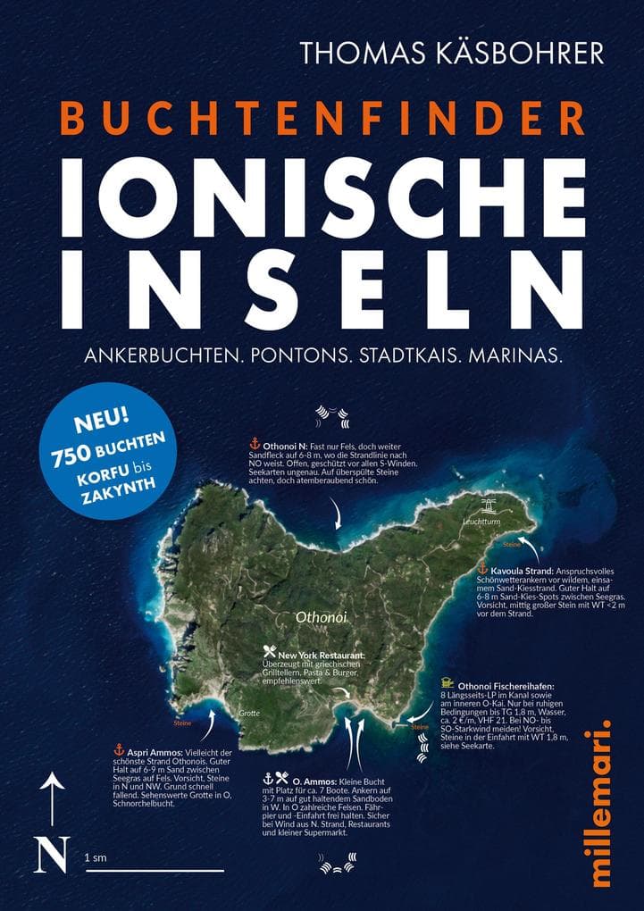 Buchtenfinder Ionische Inseln - Ausgabe 2025
