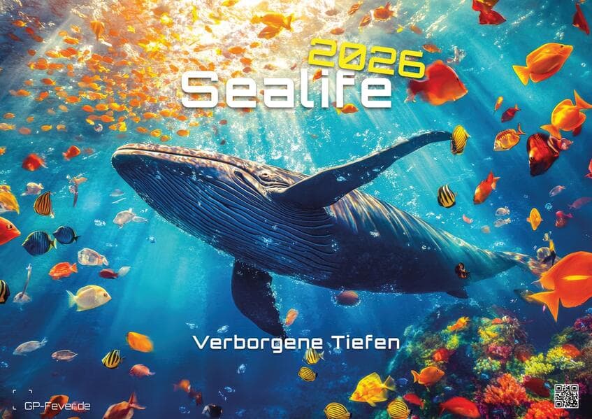 Sealife - verborgene Tiefen - 2026 - Kalender DIN A2