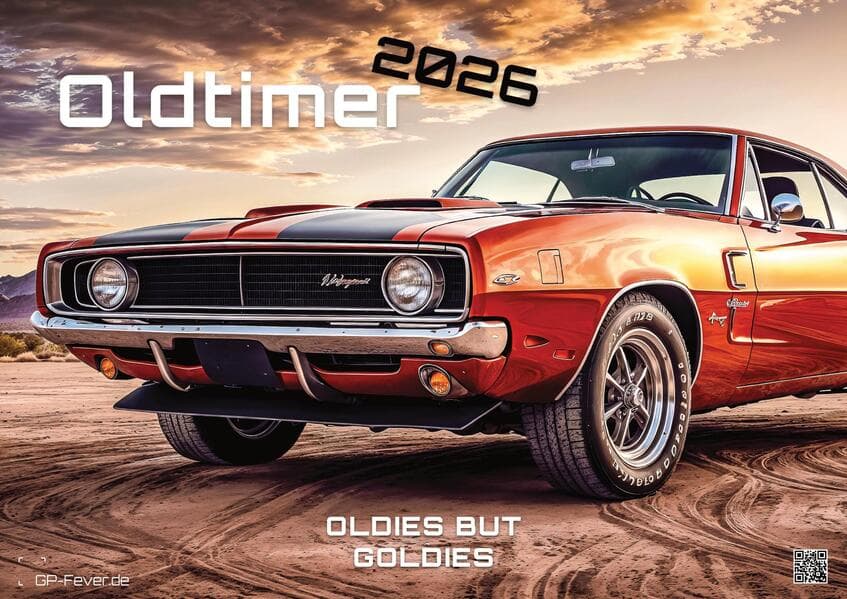 Oldtimer - OLDIES BUT GOLDIES - 2026 - Kalender DIN A3