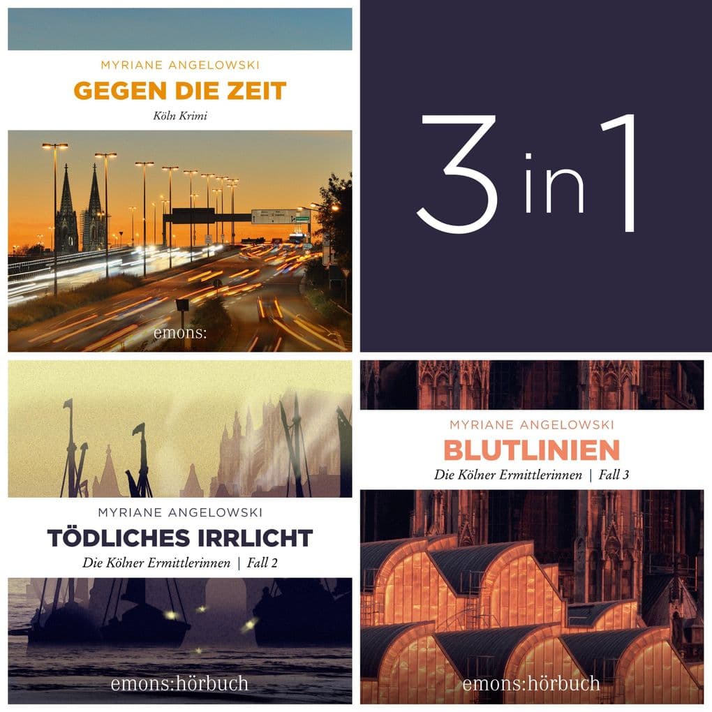 Starke Frauen - spannende Fälle: Die Kölner Ermittlerinnen (Band 1-3) - Die Kölner Ermittlerinnen