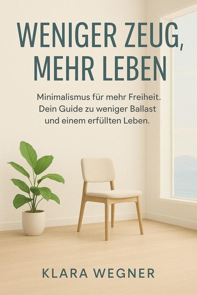 Weniger Zeug, mehr Leben