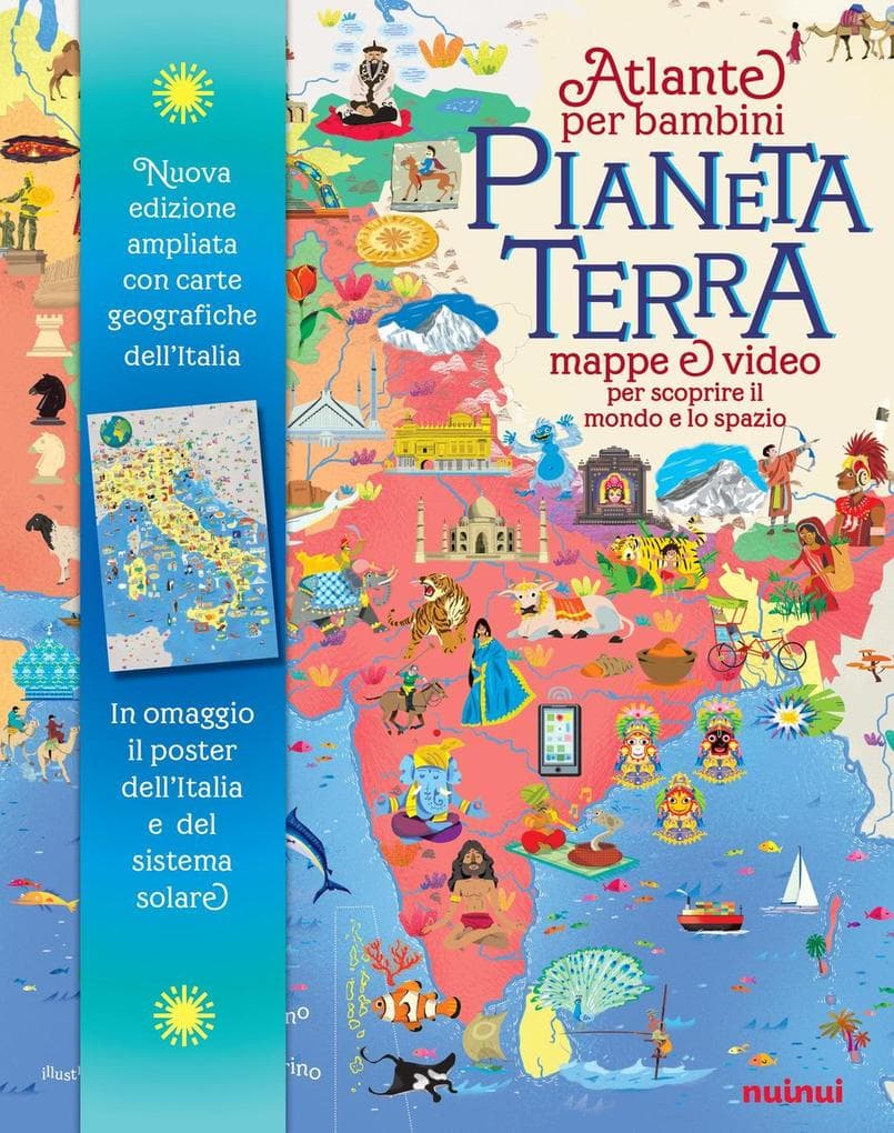 Pianeta Terra. Atlante per bambini. Mappe & video per scoprire il mondo e lo spazio