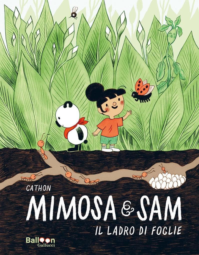 Il ladro di foglie. Mimosa e Sam
