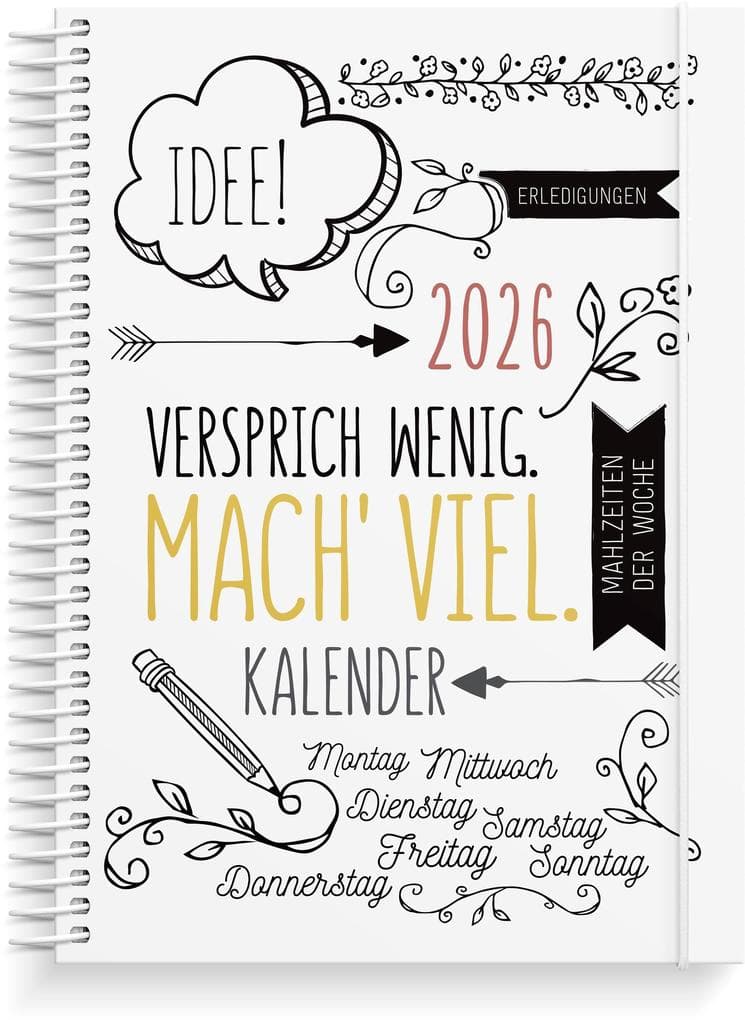 Burde Kalender Doodle 2026