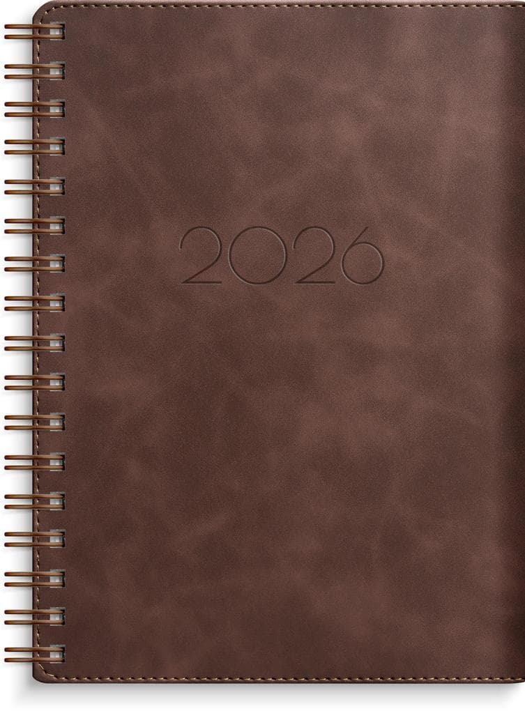 Burde Kalender 2026 Senator A6 Twist braun