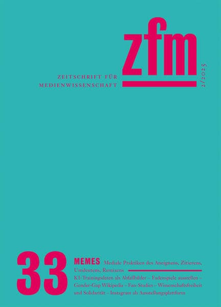 Zeitschrift für Medienwissenschaft 33