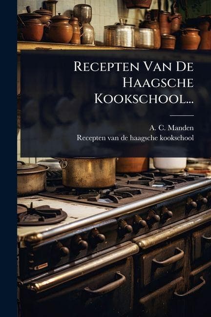 Recepten Van De Haagsche Kookschool...