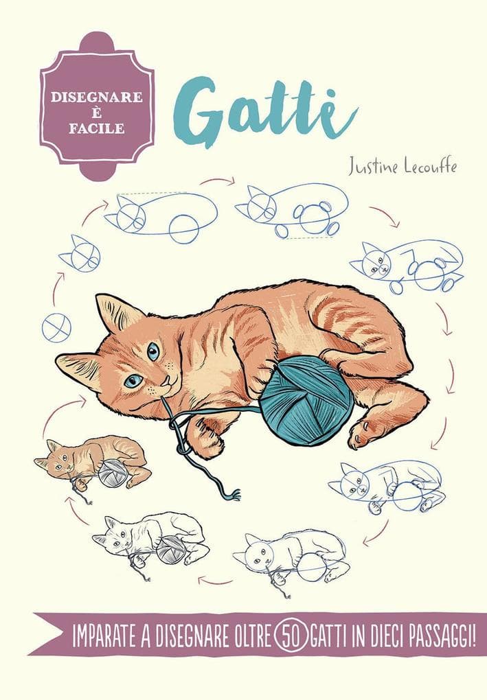 Gatti. Disegnare è facile