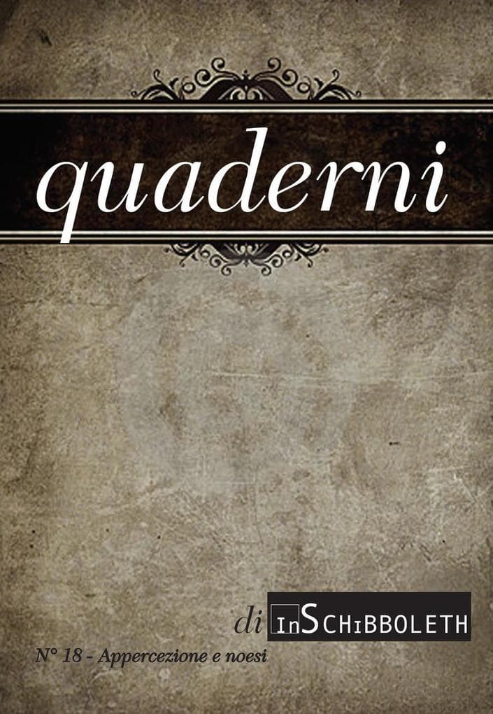 Appercezione e noesi