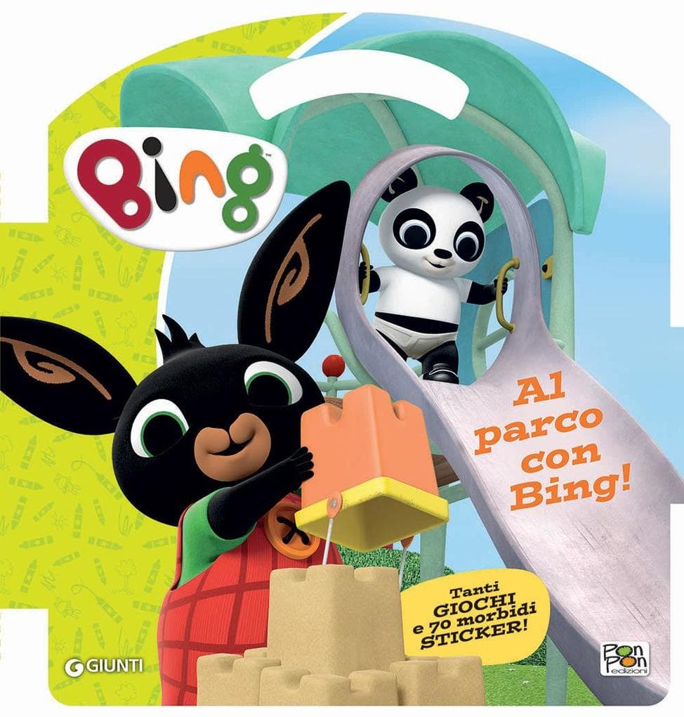 Al parco con Bing! Bing. Puffy sticker