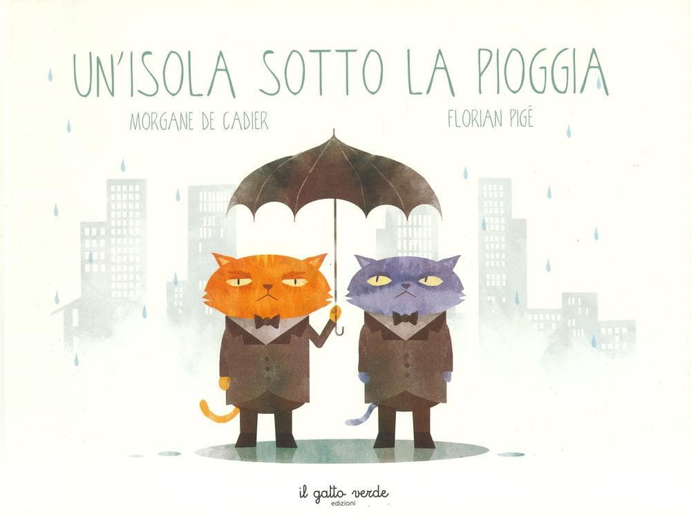 Un' isola sotto la pioggia