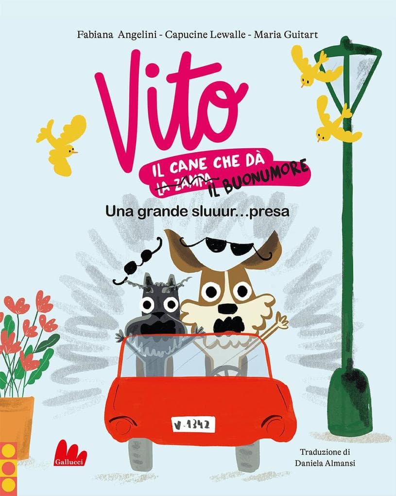 Vito, il cane che dà il buonumore. Una grande sluuur...presa