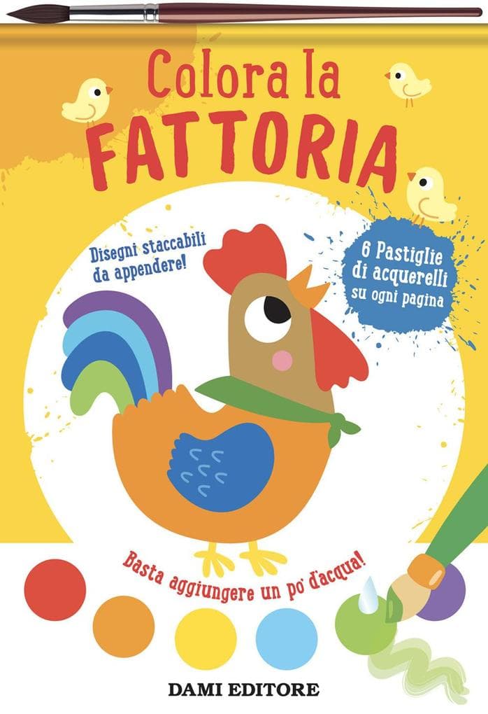 Colora la fattoria. Colori magici