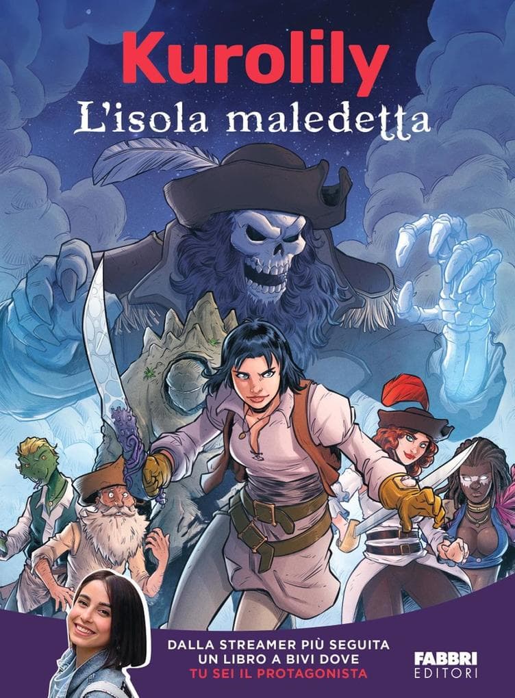 L' isola maledetta. Libro game