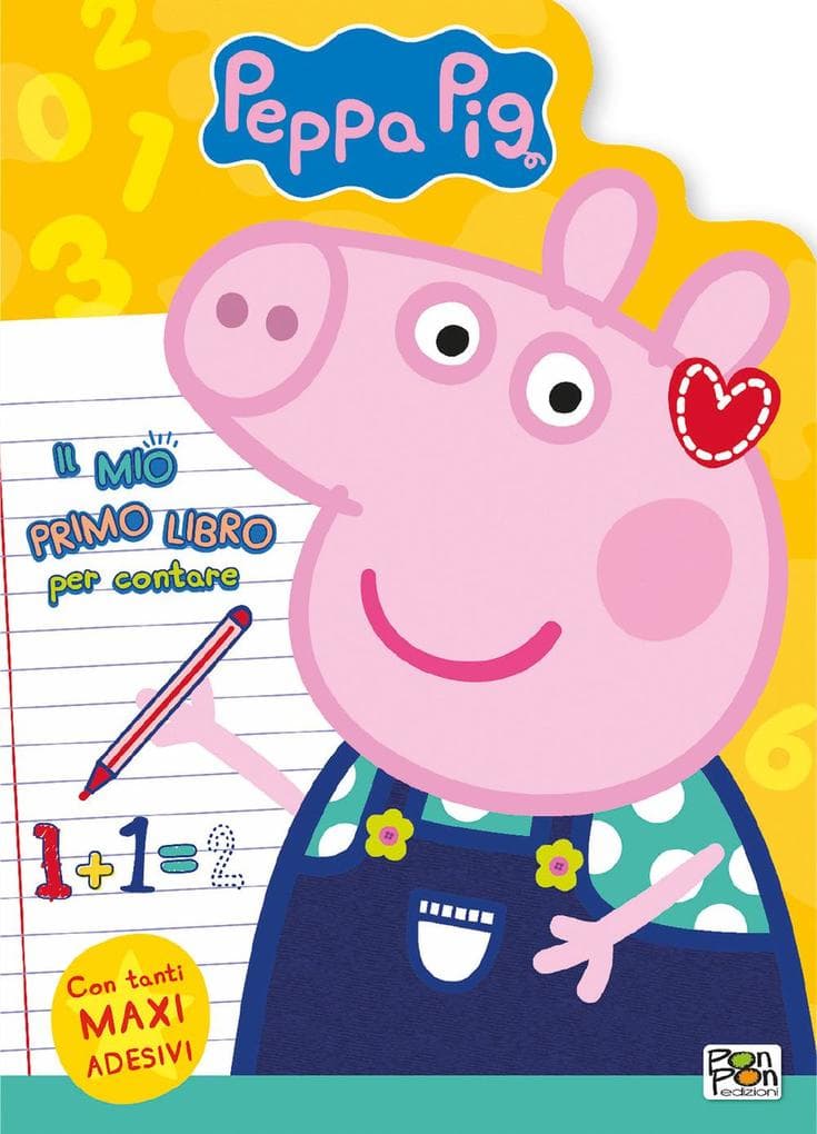 Il mio primo libro per contare. Peppa Pig. Con adesivi