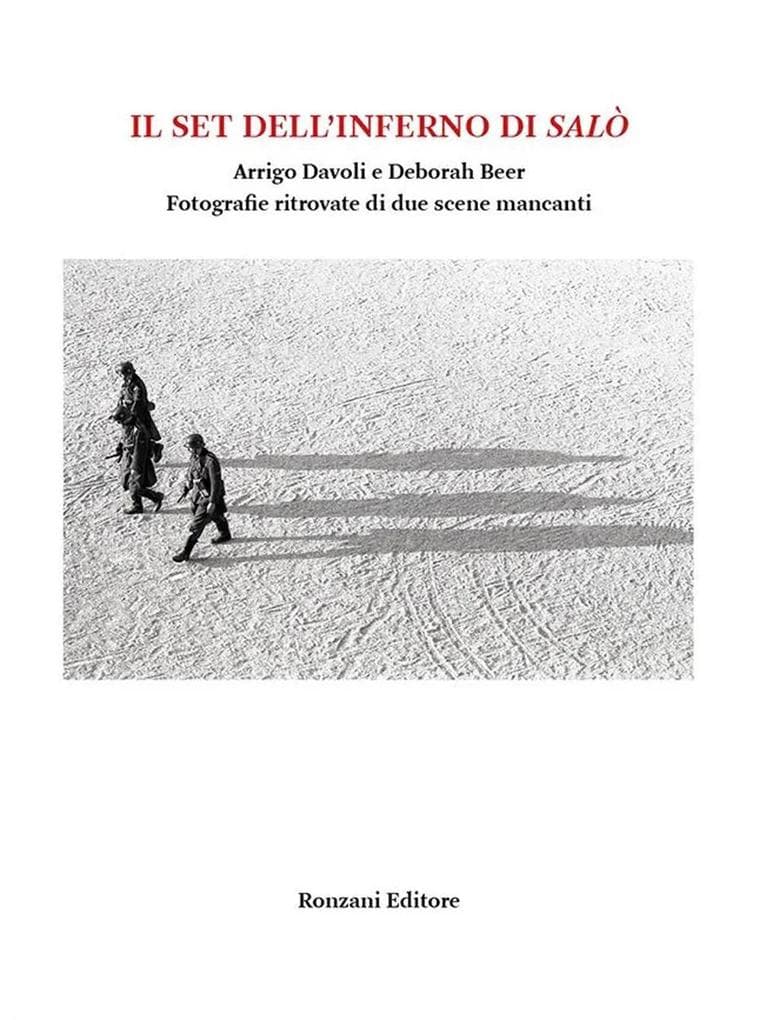 Il set dell'inferno di Salò. Arrigo Davoli e Deborah Beer. Fotografie ritrovate di due scene mancanti
