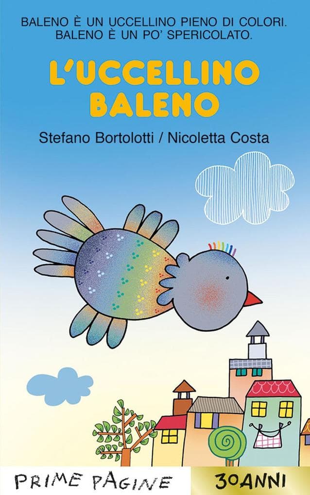L' uccellino Baleno. Stampatello maiuscolo