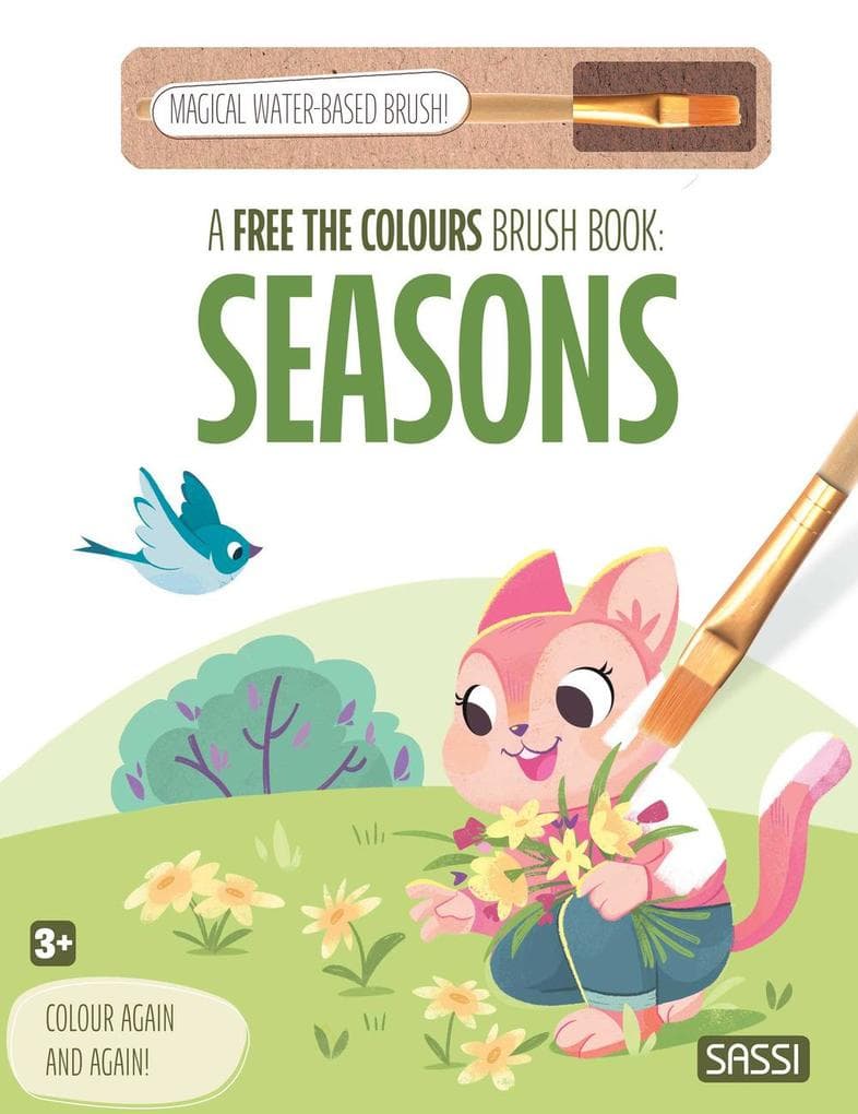 Seasons. A free the colours brush book
