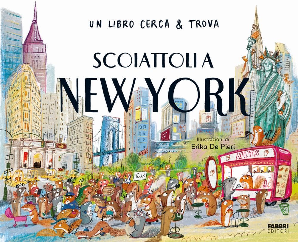 Scoiattoli a New York. Un libro cerca & trova