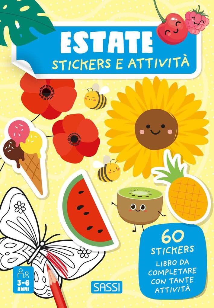 Estate. Stickers e attività