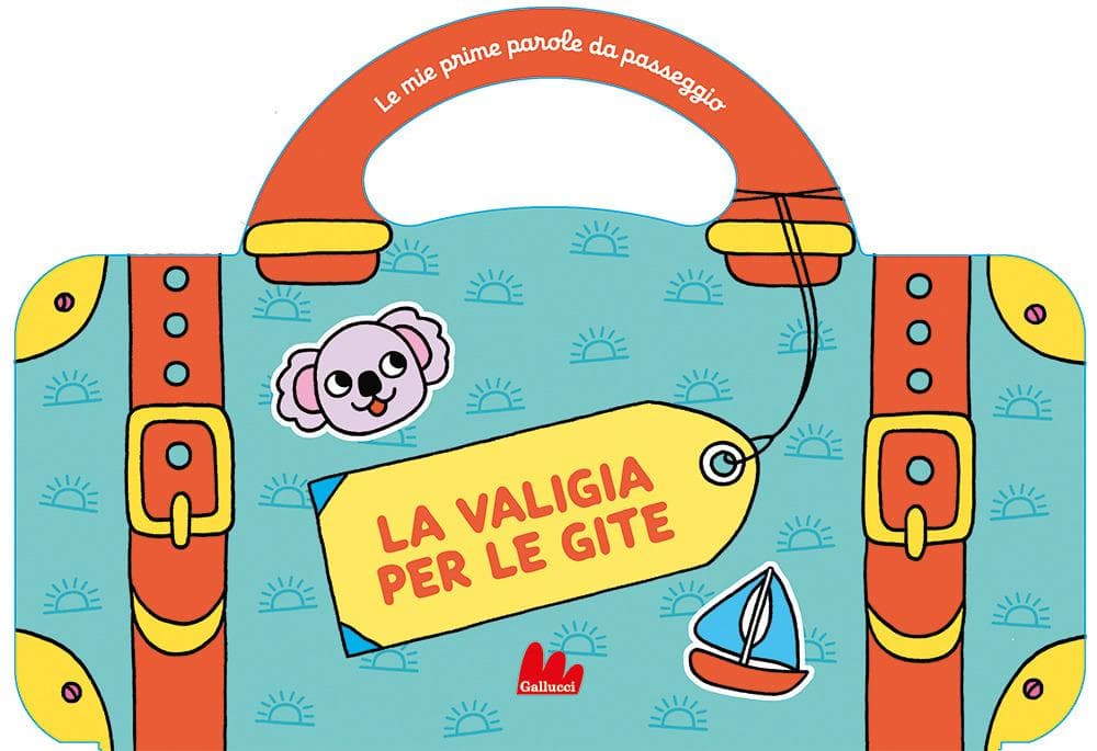 Le valigia per le gite. Le mie prime parole da passeggio