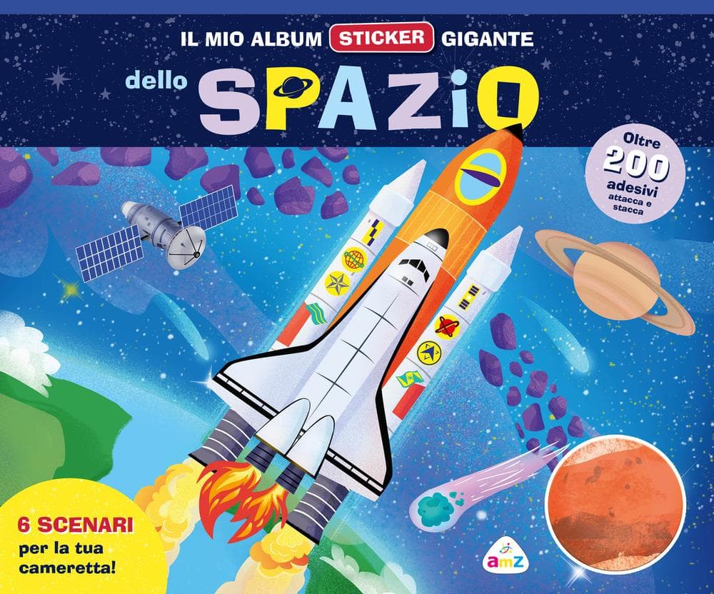 Il mio album sticker gigante dello spazio