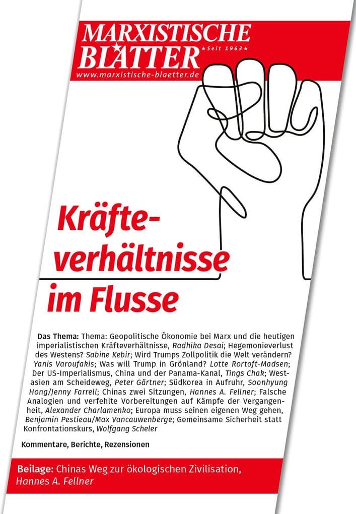 Kräfteverhältnisse im Flusse