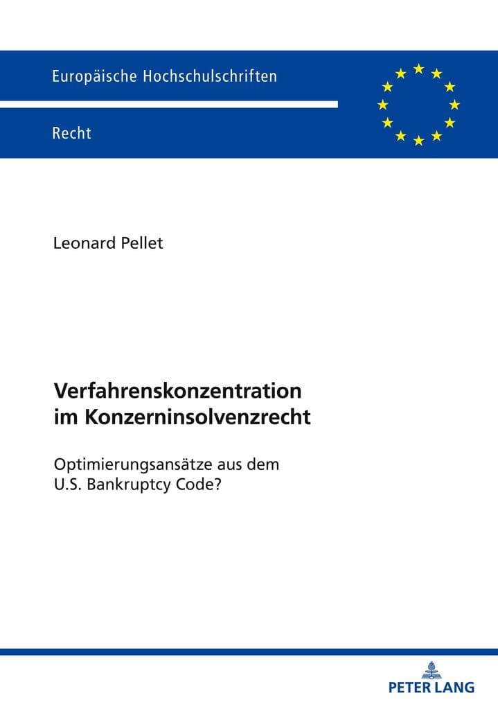 Verfahrenskonzentration im Konzerninsolvenzrecht