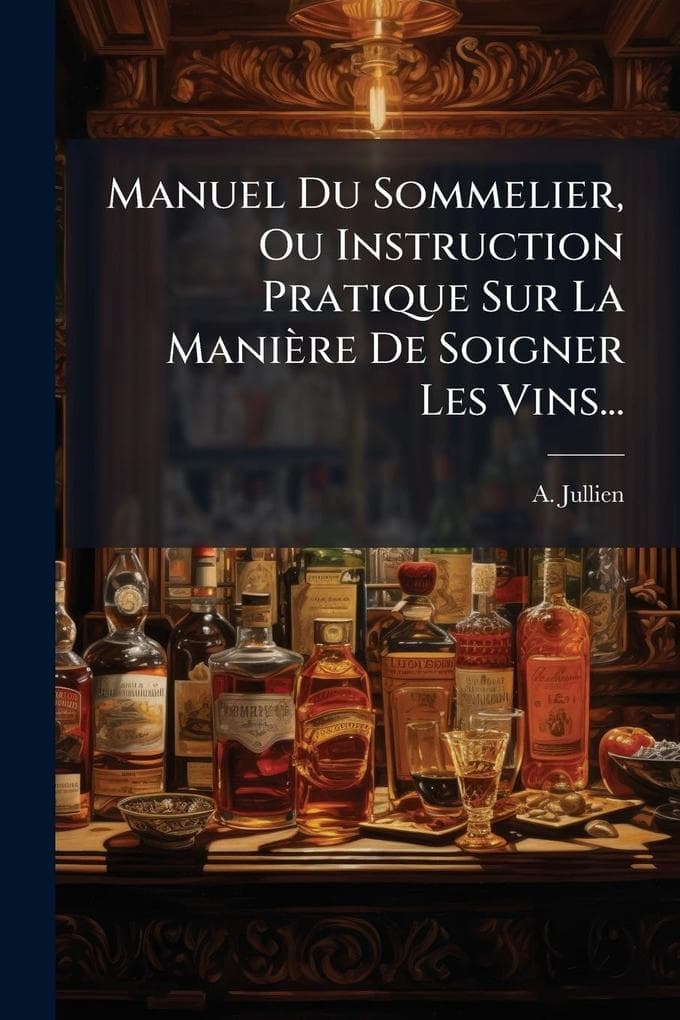 Manuel Du Sommelier, Ou Instruction Pratique Sur La Manière De Soigner Les Vins...