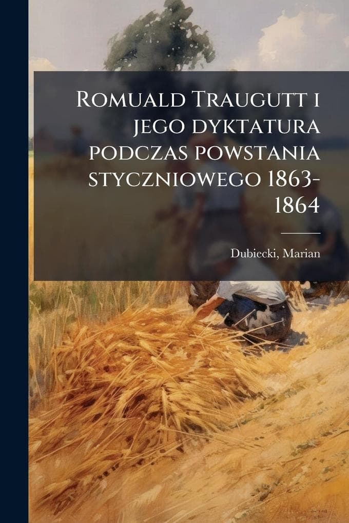 Romuald Traugutt i jego dyktatura podczas powstania styczniowego 1863-1864