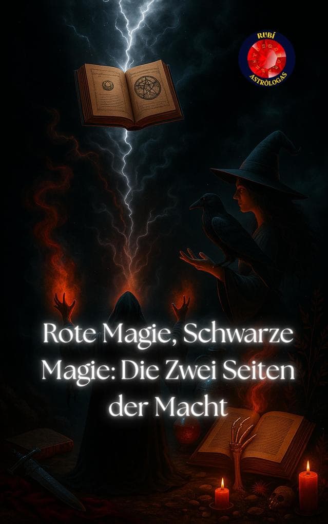 Rote Magie, Schwarze Magie: Die Zwei Seiten der Macht (Die Bücher des geheimen Zirkels)