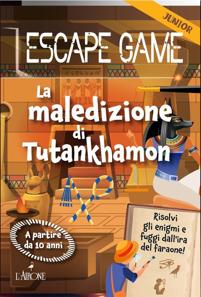 La maledizione di Tutankhamon. Escape game