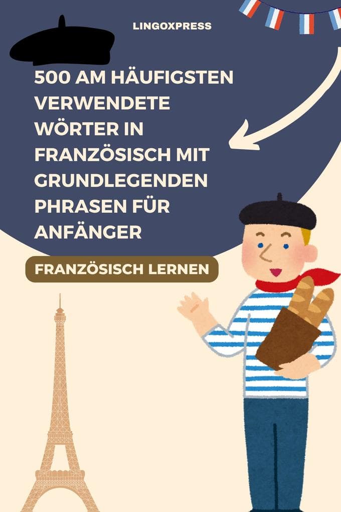 500 Am häufigsten verwendete Wörter in Französisch mit grundlegenden Phrasen für Anfänger