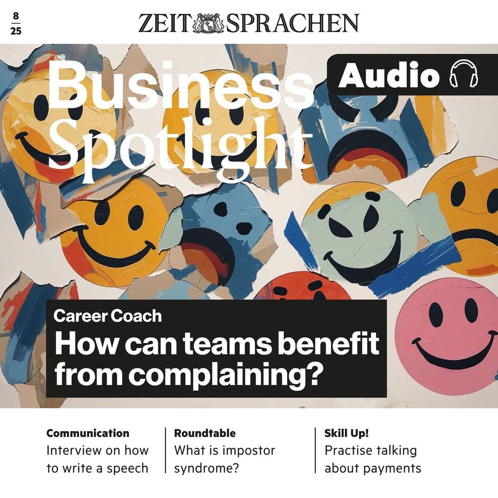 Business Englisch lernen Audio Career coach: Beschweren als Chance?