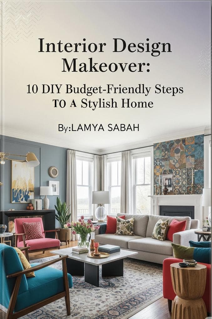 Interior Design Makeover: 10 DIY Budget Friendly Steps To A Stylish Home (The Art of Living, #2)