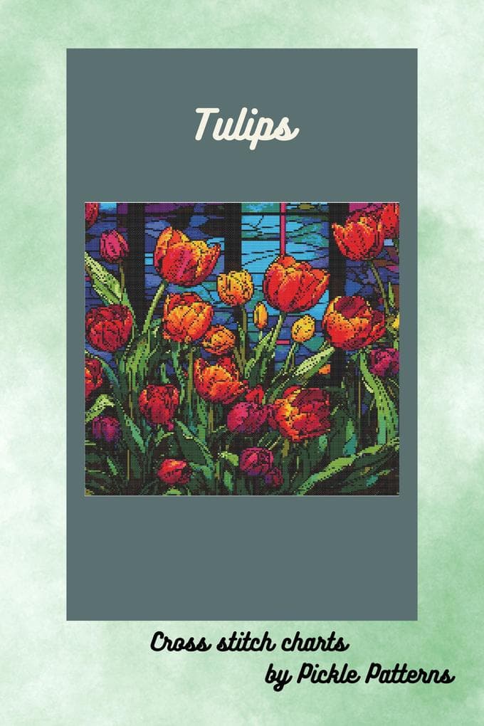 Tulips (Stained Glass Plants, #5)