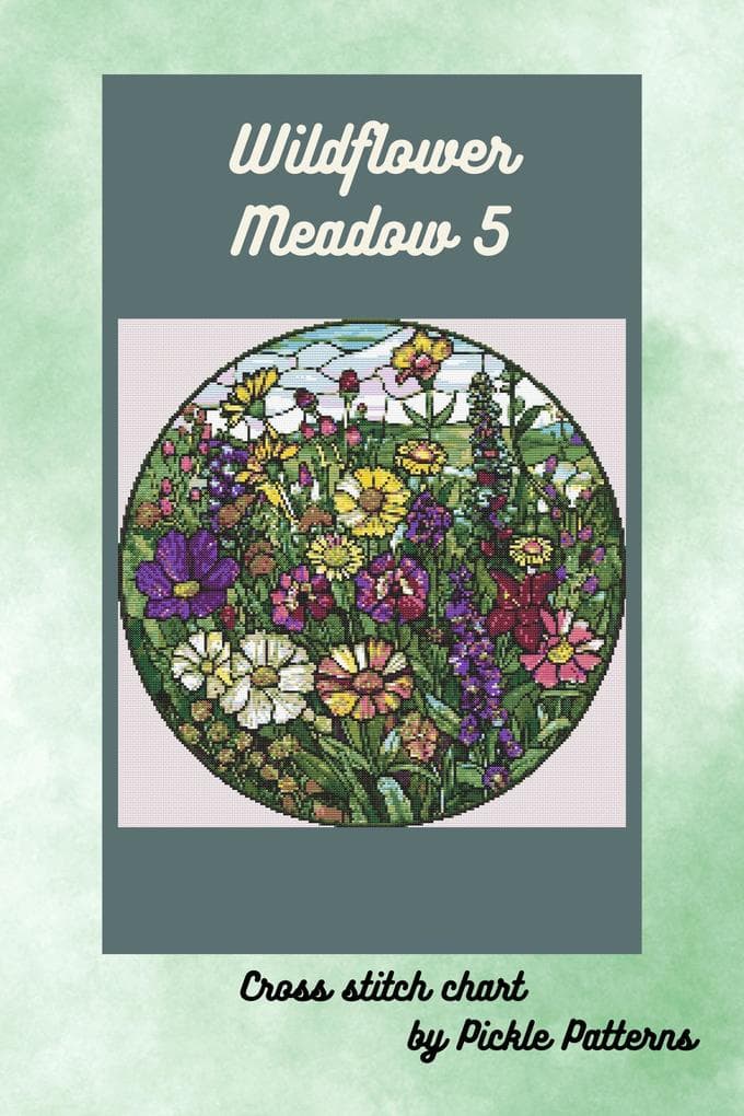 Wildflower Meadow 5 (Stained Glass Plants, #5)
