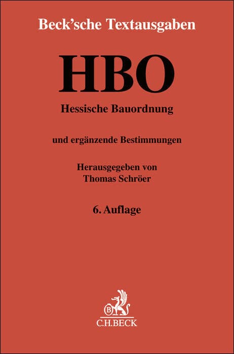 Hessische Bauordnung. HBO