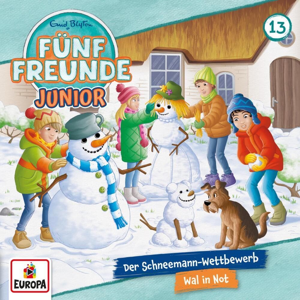Fünf Freunde Junior 13: Der Schneemann-Wettbewerb / Wal in Not