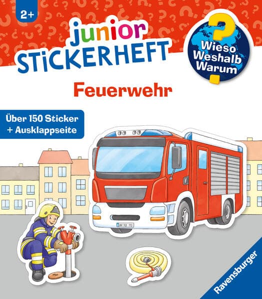 Wieso? Weshalb? Warum? junior Stickerheft - Feuerwehr