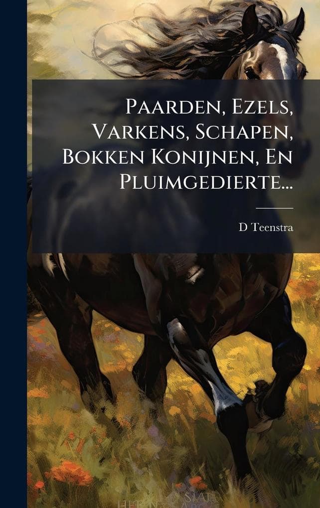 Paarden, Ezels, Varkens, Schapen, Bokken Konijnen, En Pluimgedierte...