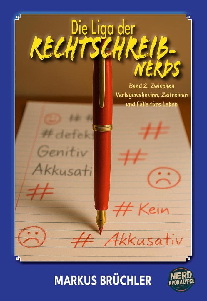 Die Liga der Rechtschreib-Nerds Band 2: Zwischen Verlagswahnsinn, Zeitreisen und Fälle fürs Leben