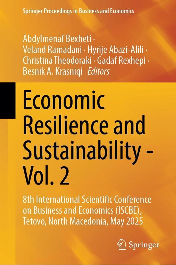 Economic Resilience and Sustainability - Vol. 2