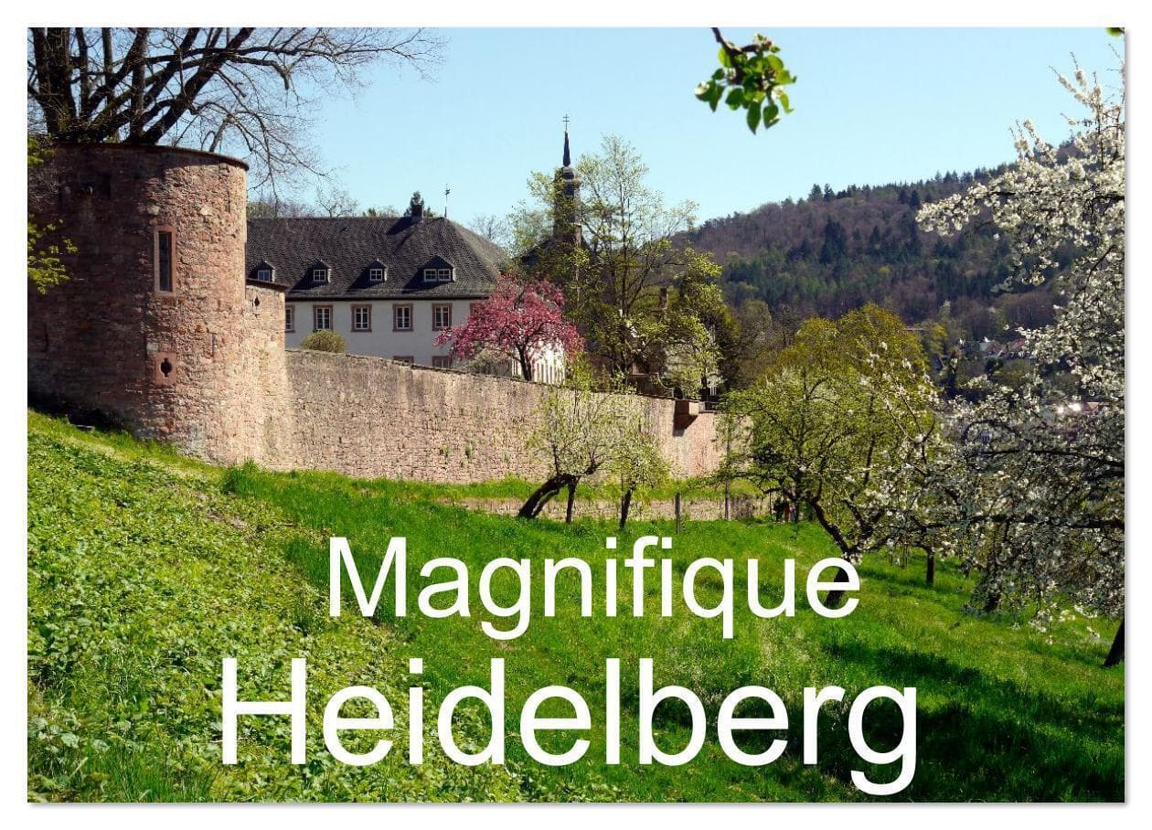 Magnifique Heidelberg (Calendrier mural 2026 DIN A4 vertical), CALVENDO calendrier mensuel