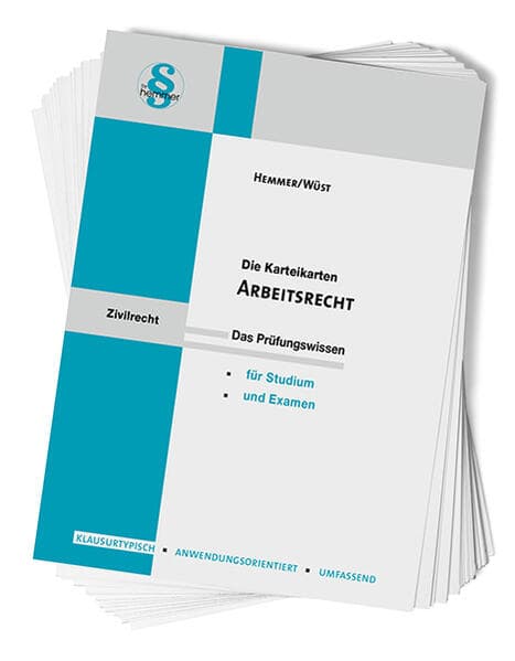 Die Karteikarten Arbeitsrecht