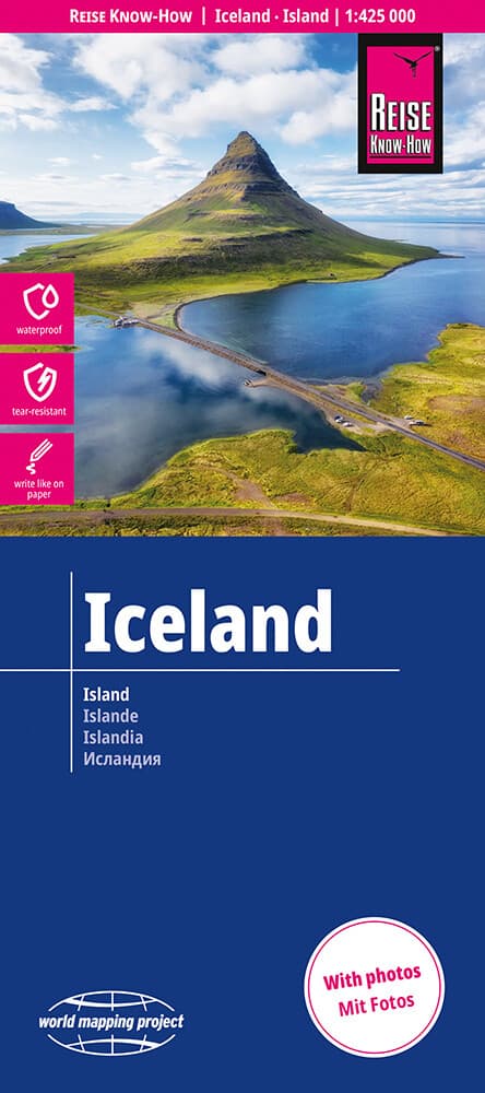 Reise Know-How Landkarte Island / Iceland (1:425.000)