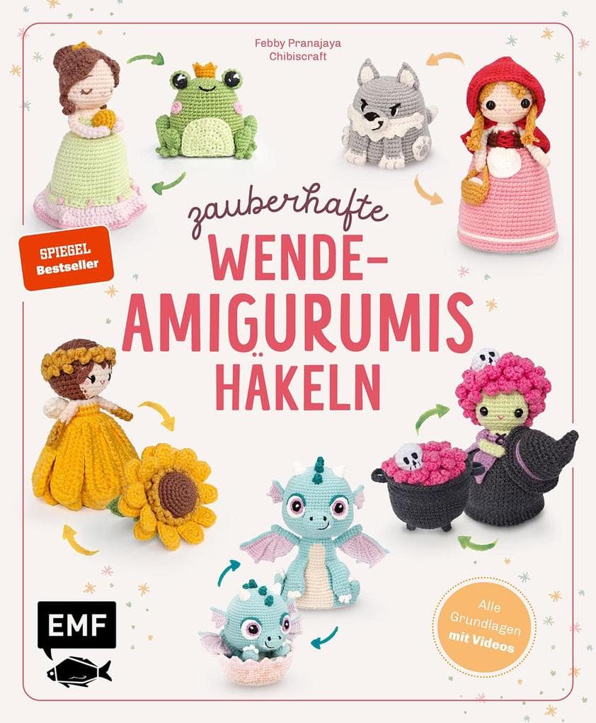 Zauberhafte Wende-Amigurumis häkeln mit @chibiscraft